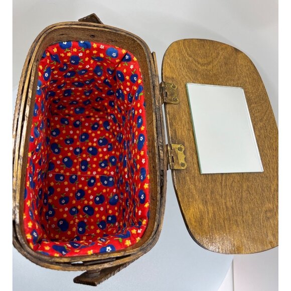 Boho Basket Purse, Vintage Nan Caro Design, Signed by J Hussey of Metairie, LA - Picture 14 of 16